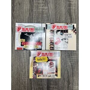Rolling Stones: From The Vault Collection Lot of 3 CD/DVD Marquee Club/Hampton
